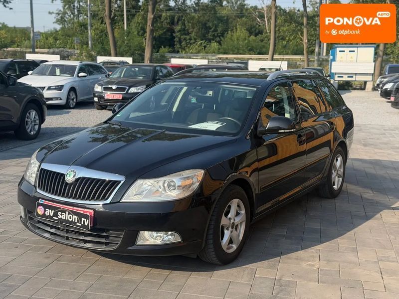 Skoda Octavia, 2009 р., Бензин, 201 тис. км, Універсал, Чорний, Рівне AT-10429463 фото