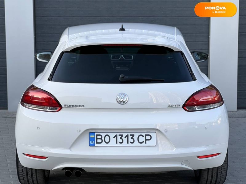 Volkswagen Scirocco, 2009, Дизель, 1.97 л., 219 тис. км, Хетчбек, Білий, Тернопіль Cars-Pr-62802 фото