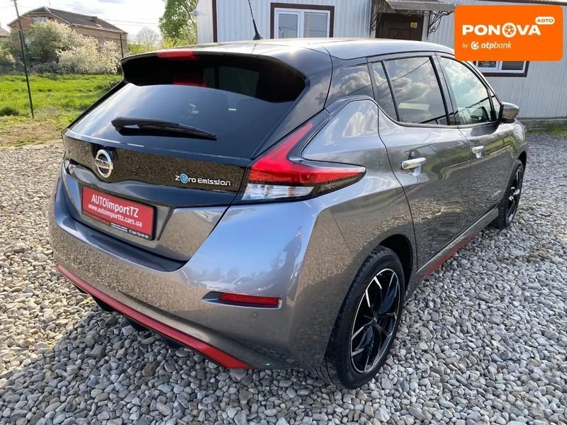 Nissan Leaf, 2020 р., Електро, 105 тис. км, Позашляховик / Кросовер, Сірий, Сопошин AT-10400237 фото