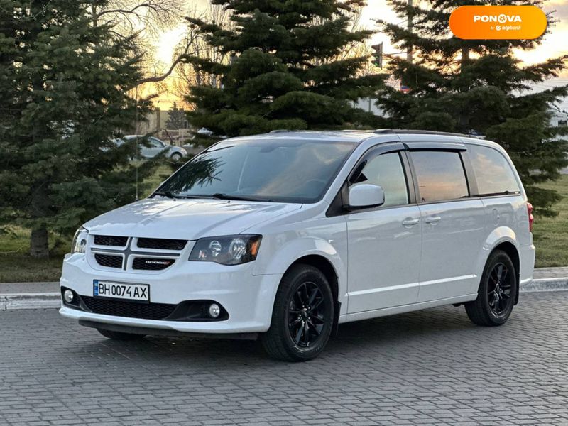 Dodge Grand Caravan, 2019, Бензин, 3.6 л., 158 тис. км, Мінівен, Білий, Одеса 15704 фото