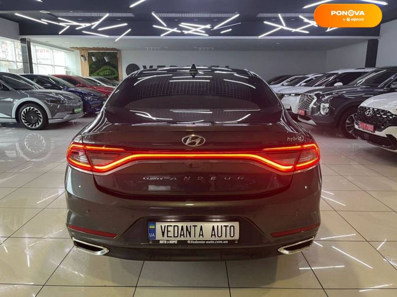 Hyundai Grandeur, 2019, Гібрид (HEV), 2.4 л., 130 тис. км, Седан, Сірий, Одеса 19422 фото