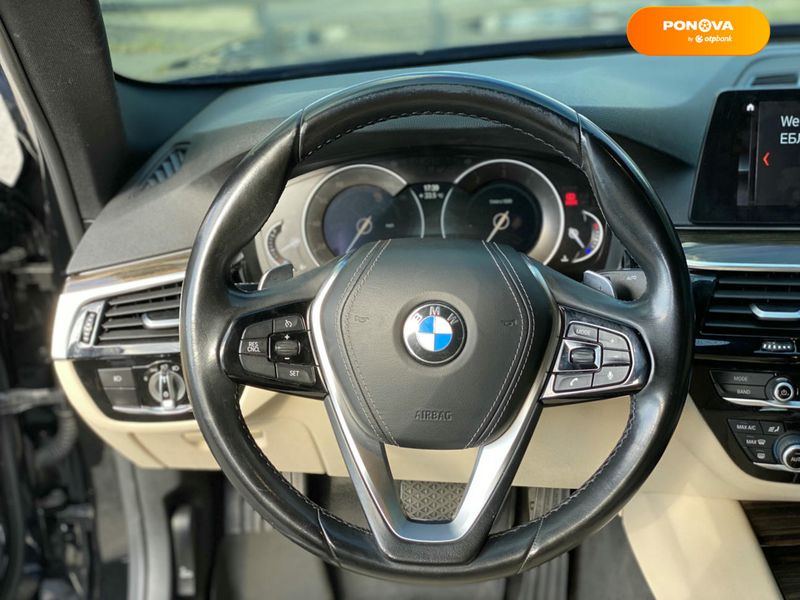 BMW 5 Series, 2018, Бензин, 2 л., 93 тис. км, Седан, Чорний, Київ 111107 фото