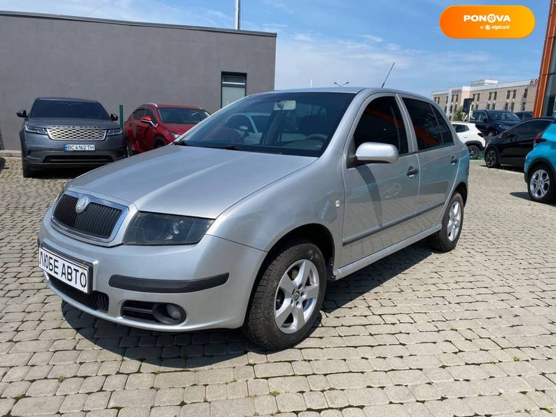 Skoda Fabia, 2005, Бензин, 1.39 л., 255 тис. км, Хетчбек, Сірий, Львів 109981 фото