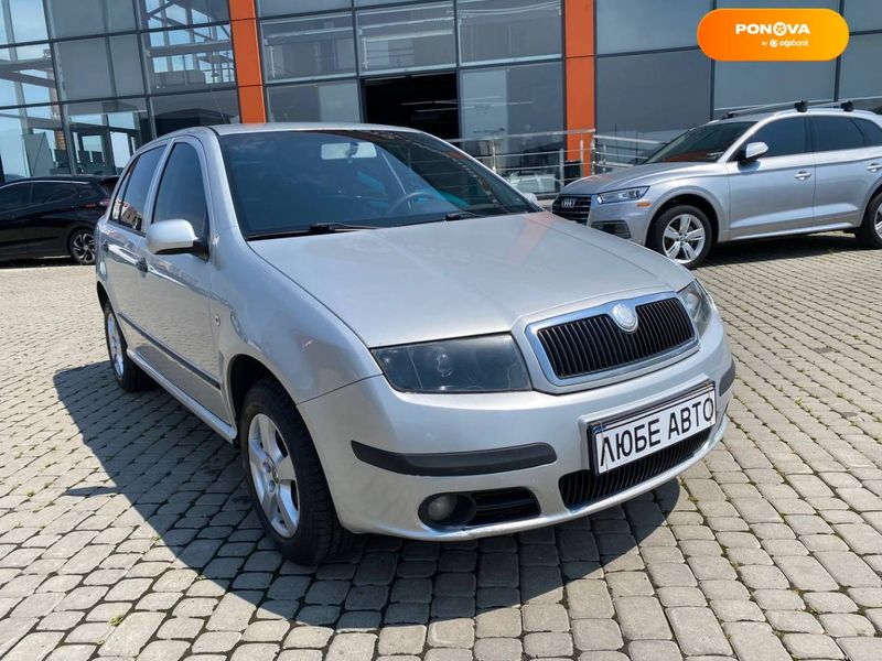 Skoda Fabia, 2005, Бензин, 1.39 л., 255 тис. км, Хетчбек, Сірий, Львів 109981 фото