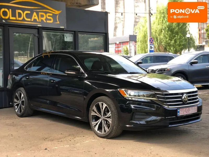 Volkswagen Passat, 2021 г., Бензин, 76 тыс. км, Седан, Чорный, Львов AT-10402373 фото