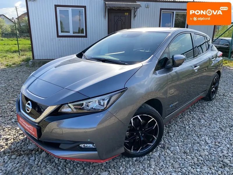 Nissan Leaf, 2020 р., Електро, 105 тис. км, Позашляховик / Кросовер, Сірий, Сопошин AT-10400237 фото