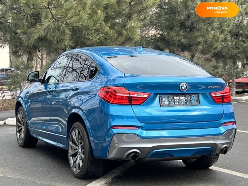 BMW X4, 2016, Бензин, 2.98 л., 116 тис. км, Позашляховик / Кросовер, Синій, Одеса 46405 фото