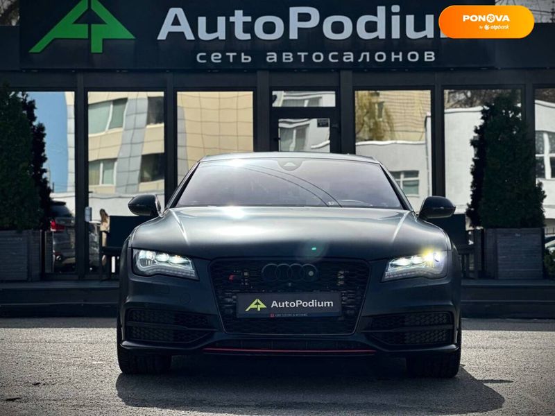 Audi S7 Sportback, 2013, Бензин, 3.99 л., 237 тис. км, Ліфтбек, Чорний, Київ 43617 фото
