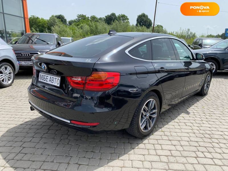 BMW 3 Series GT, 2014, Дизель, 2 л., 205 тыс. км, Лифтбек, Чорный, Львов 101670 фото