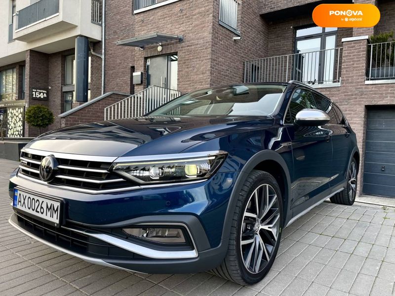 Volkswagen Passat Alltrack, 2019, Дизель, 2 л., 199 тыс. км, Универсал, Синий, Киев Cars-Pr-63788 фото