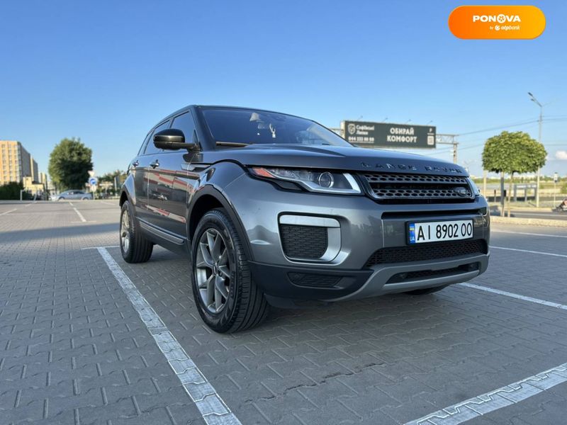 Land Rover Range Rover Evoque, 2017, Бензин, 2 л., 70 тыс. км, Внедорожник / Кроссовер, Серый, Киев Cars-Pr-60248 фото