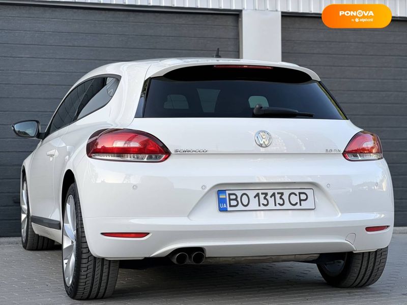 Volkswagen Scirocco, 2009, Дизель, 1.97 л., 219 тис. км, Хетчбек, Білий, Тернопіль Cars-Pr-62802 фото