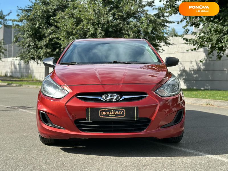 Hyundai Accent, 2013, Газ пропан-бутан / Бензин, 1.4 л., 178 тис. км, Седан, Червоний, Київ 108897 фото