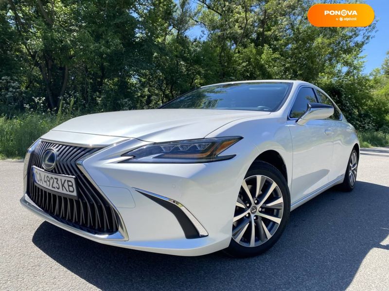 Lexus ES, 2021, Гібрид (HEV), 2.49 л., 80 тис. км, Седан, Білий, Звенигородка Cars-Pr-67618 фото