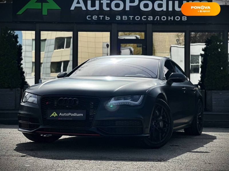 Audi S7 Sportback, 2013, Бензин, 3.99 л., 237 тыс. км, Лифтбек, Чорный, Киев 43617 фото