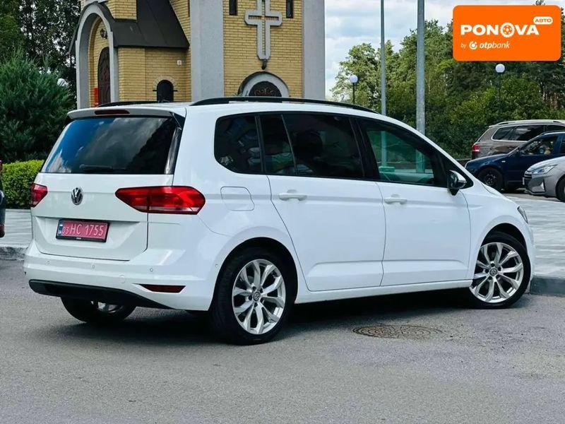 Volkswagen Touran, 2016 р., Дизель, 221 тис. км, Мінівен, Білий, Пісочин AT-10399776 фото