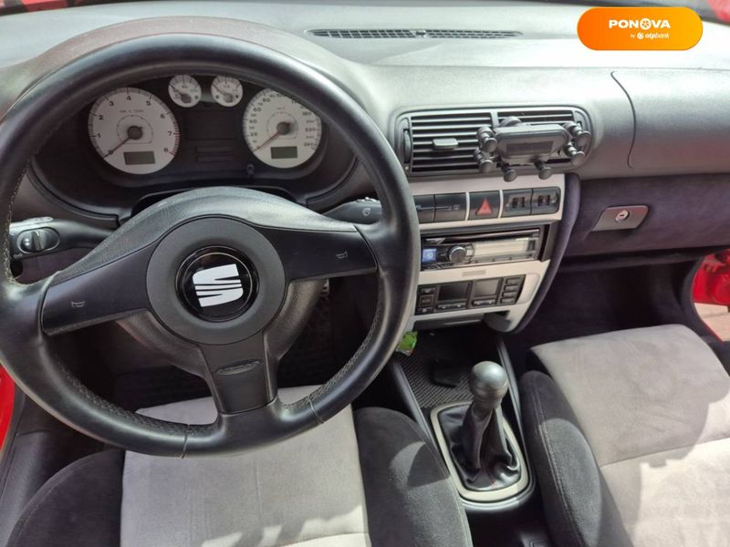 SEAT Leon, 2003, Бензин, 1.8 л., 174 тыс. км, Хетчбек, Красный, Киев Cars-Pr-68090 фото