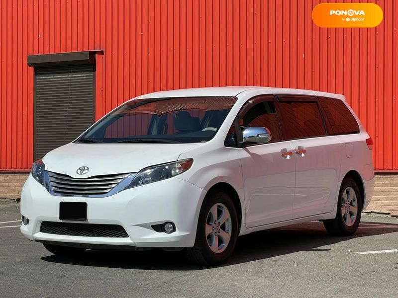 Toyota Sienna, 2012, Газ пропан-бутан / Бензин, 2.67 л., 245 тис. км, Мінівен, Білий, Одеса 9310 фото