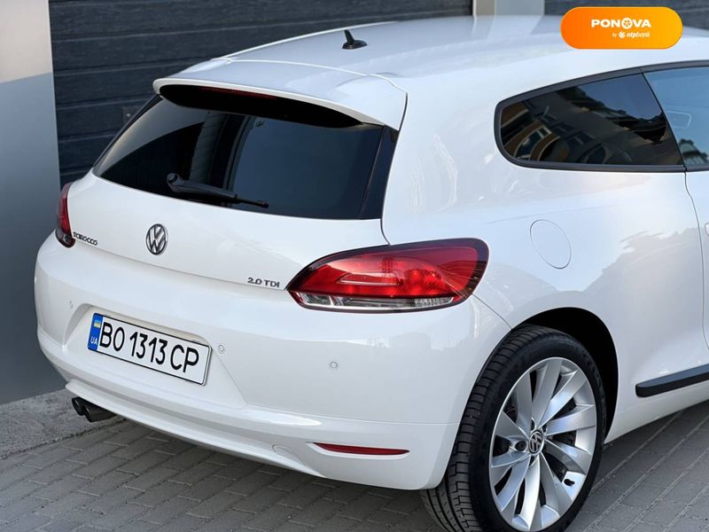 Volkswagen Scirocco, 2009, Дизель, 1.97 л., 219 тис. км, Хетчбек, Білий, Тернопіль Cars-Pr-62802 фото