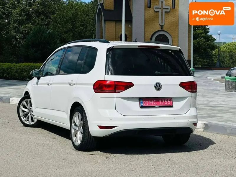 Volkswagen Touran, 2016 р., Дизель, 221 тис. км, Мінівен, Білий, Пісочин AT-10399776 фото