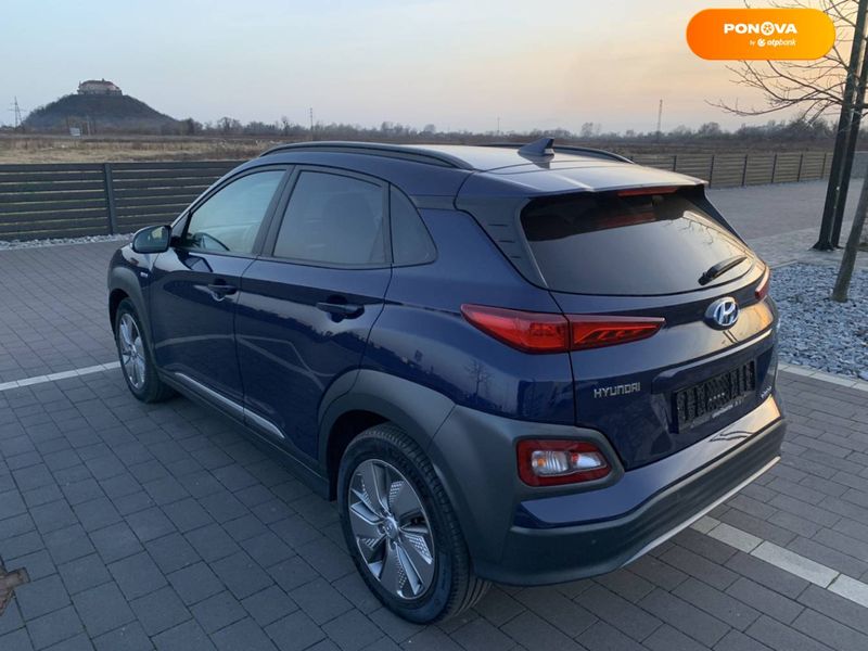 Hyundai Kona Electric, 2020, Електро, 72 тис. км, Позашляховик / Кросовер, Синій, Мукачево Cars-Pr-65258 фото