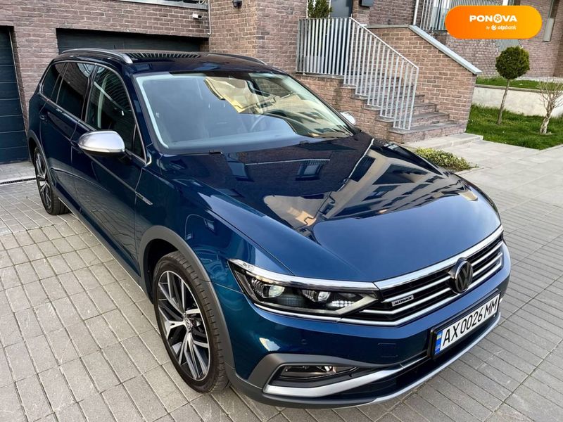 Volkswagen Passat Alltrack, 2019, Дизель, 2 л., 199 тыс. км, Универсал, Синий, Киев Cars-Pr-63788 фото