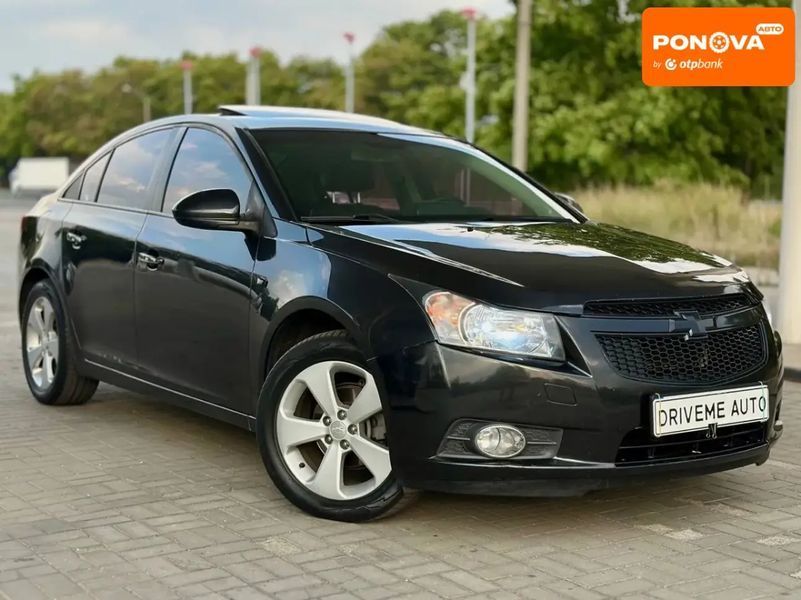 Chevrolet Cruze, 2010 г., Газ пропан-бутан / Бензин, 161 тыс. км, Седан, Чорный, Днепр (Днепропетровск) AT-10400505 фото
