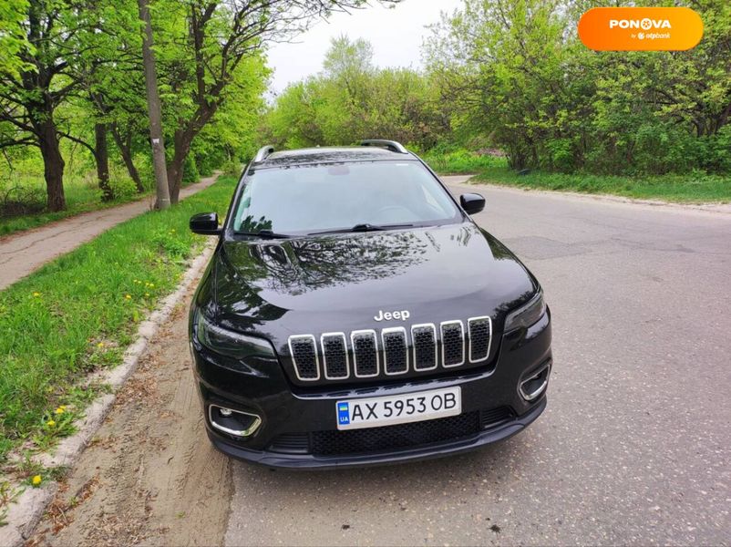 Jeep Cherokee, 2019, Бензин, 2.36 л., 90 тис. км, Позашляховик / Кросовер, Чорний, Харків Cars-Pr-68485 фото