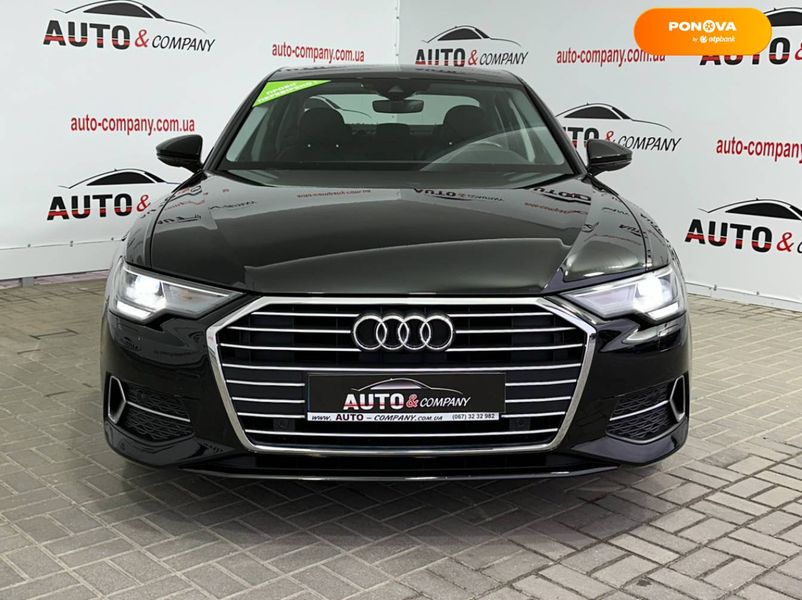 Audi A6, 2019, Гибрид (HEV), 1.97 л., 150 тыс. км, Седан, Чорный, Львов 110032 фото