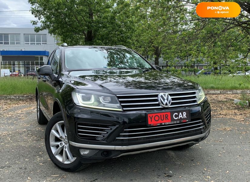 Volkswagen Touareg, 2016, Дизель, 3 л., 354 тис. км, Позашляховик / Кросовер, Чорний, Київ 110211 фото