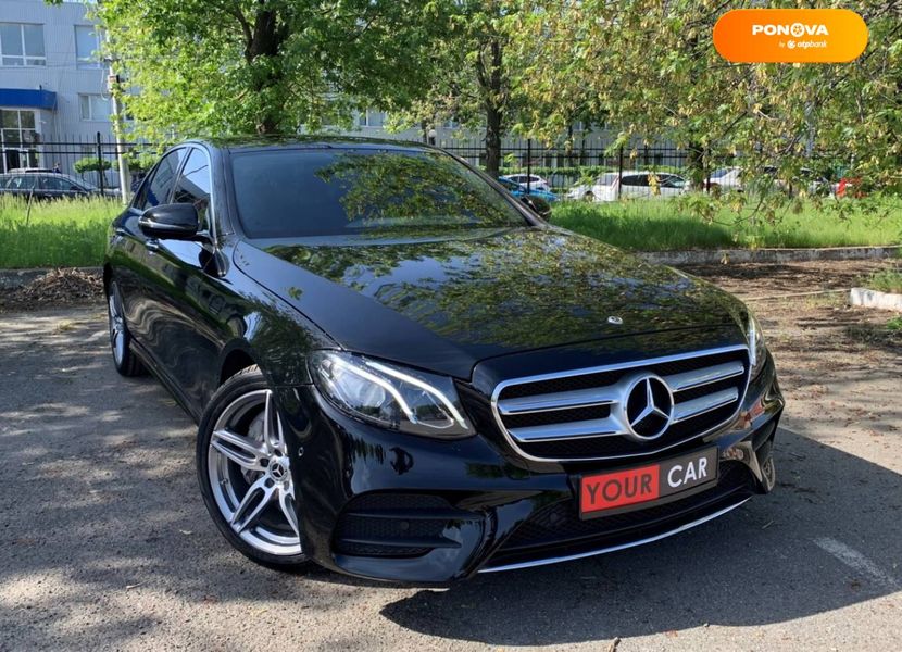 Mercedes-Benz E-Class, 2018, Бензин, 2 л., 65 тис. км, Седан, Чорний, Київ 108033 фото