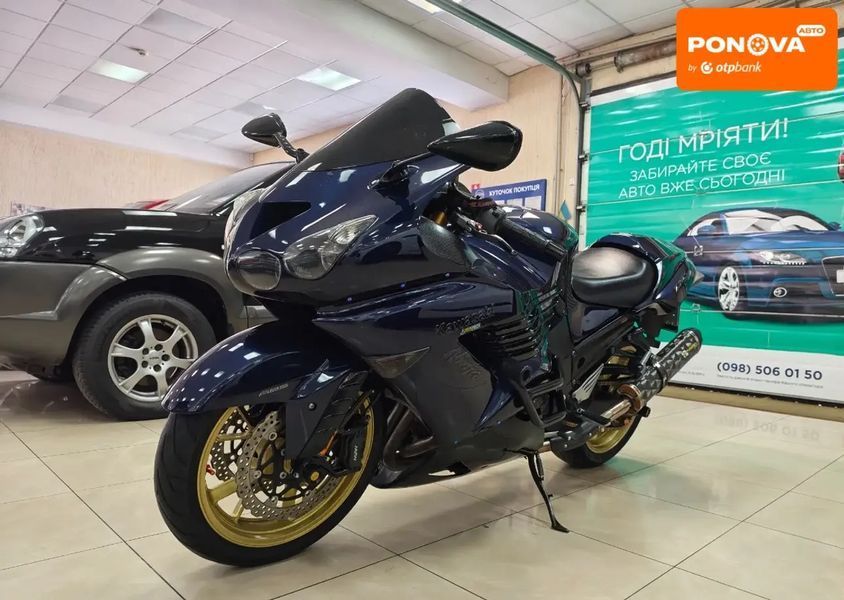 Kawasaki ZZR 1400, 2011 р., Бензин, 22 тис. км, Мотоцикл Спорт-туризм, Синій, Кропивницький (Кіровоград) AT-10418800 фото