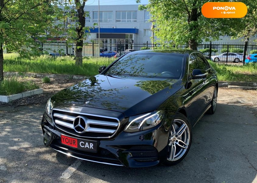 Mercedes-Benz E-Class, 2018, Бензин, 2 л., 65 тис. км, Седан, Чорний, Київ 108033 фото