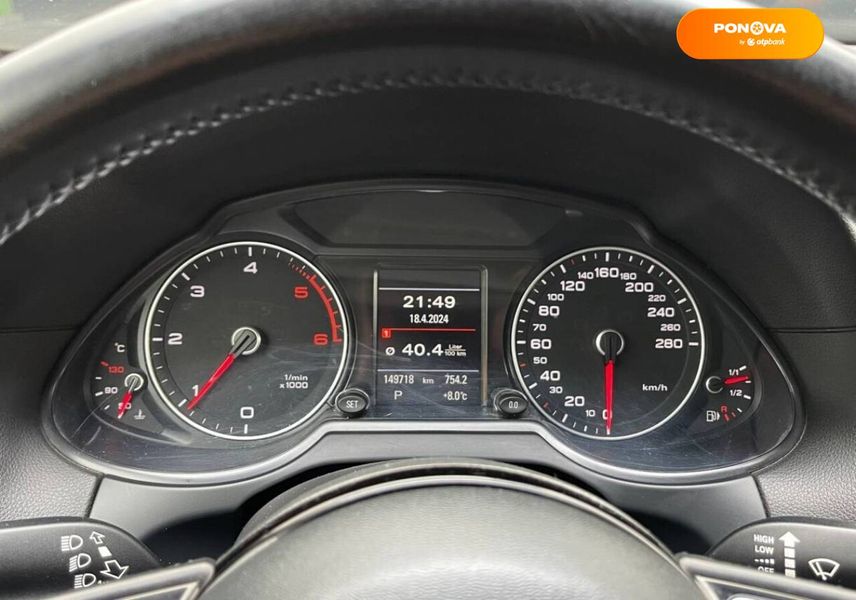 Audi Q5, 2013, Дизель, 1.97 л., 149 тис. км, Позашляховик / Кросовер, Чорний, Київ 26198 фото