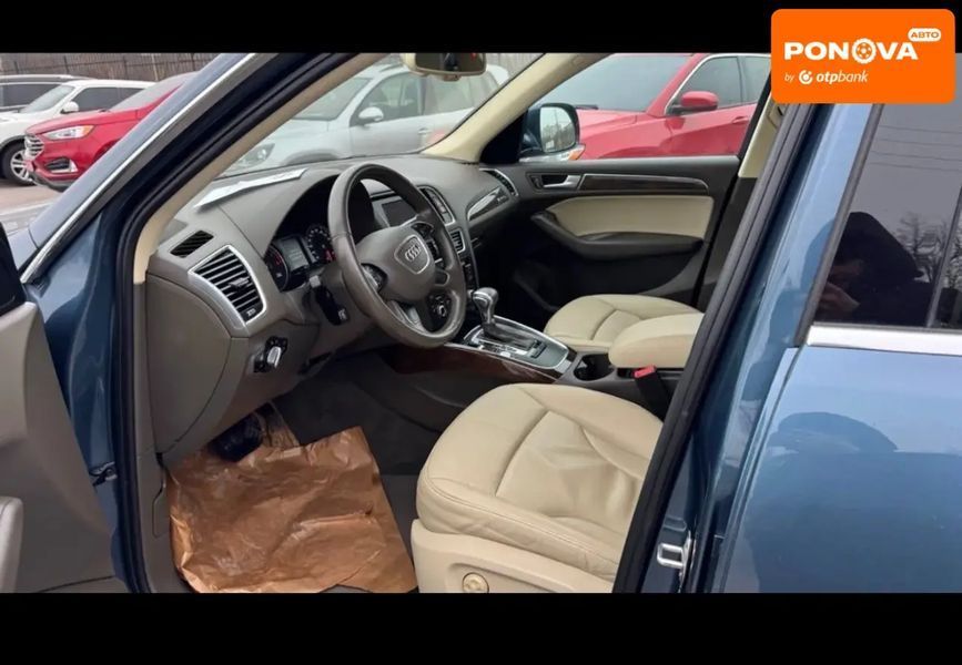 Audi Q5, 2015 р., Бензин, 186 тис. км, Позашляховик / Кросовер, Синій, Полтава AT-10410372 фото