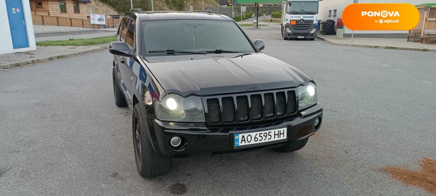 Jeep Grand Cherokee, 2006, Бензин, 5.7 л., 190 тис. км, Позашляховик / Кросовер, Чорний, Тячів Cars-Pr-66615 фото