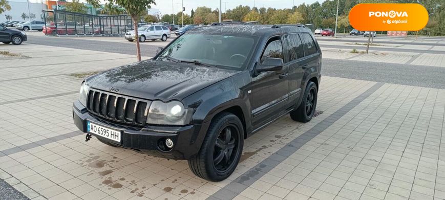 Jeep Grand Cherokee, 2006, Бензин, 5.7 л., 190 тис. км, Позашляховик / Кросовер, Чорний, Тячів Cars-Pr-66615 фото