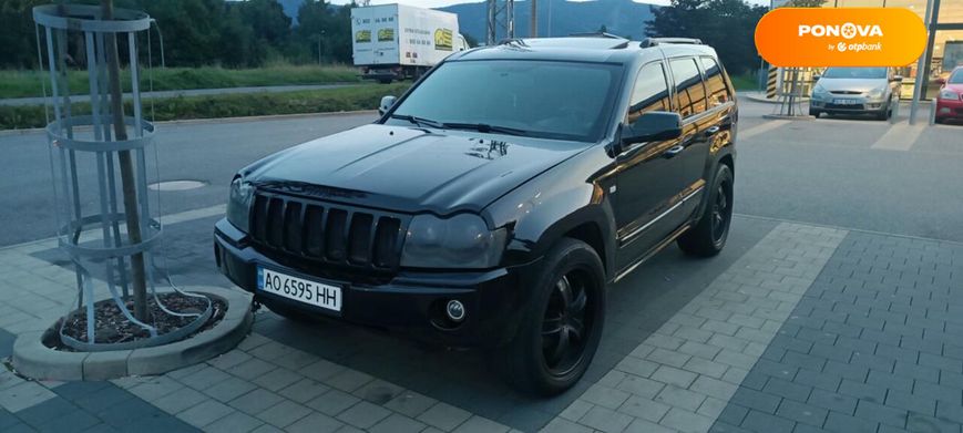 Jeep Grand Cherokee, 2006, Бензин, 5.7 л., 190 тис. км, Позашляховик / Кросовер, Чорний, Тячів Cars-Pr-66615 фото