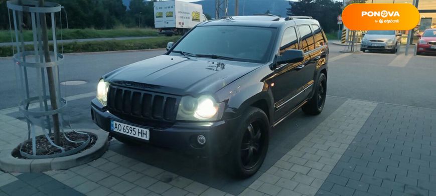 Jeep Grand Cherokee, 2006, Бензин, 5.7 л., 190 тис. км, Позашляховик / Кросовер, Чорний, Тячів Cars-Pr-66615 фото