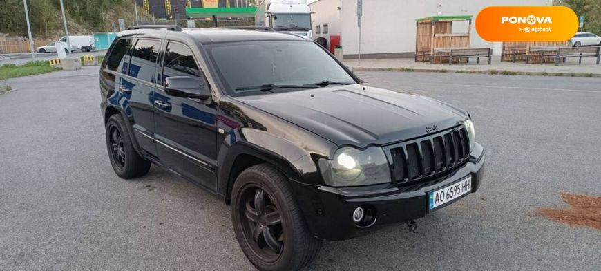 Jeep Grand Cherokee, 2006, Бензин, 5.7 л., 190 тыс. км, Внедорожник / Кроссовер, Чорный, Тячев Cars-Pr-66615 фото