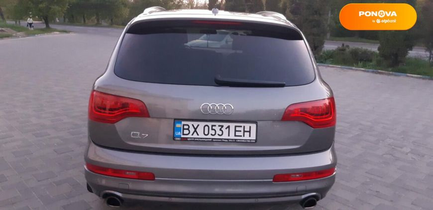 Audi Q7, 2013, Бензин, 3 л., 131 тис. км, Позашляховик / Кросовер, Сірий, Хмельницький Cars-Pr-69029 фото