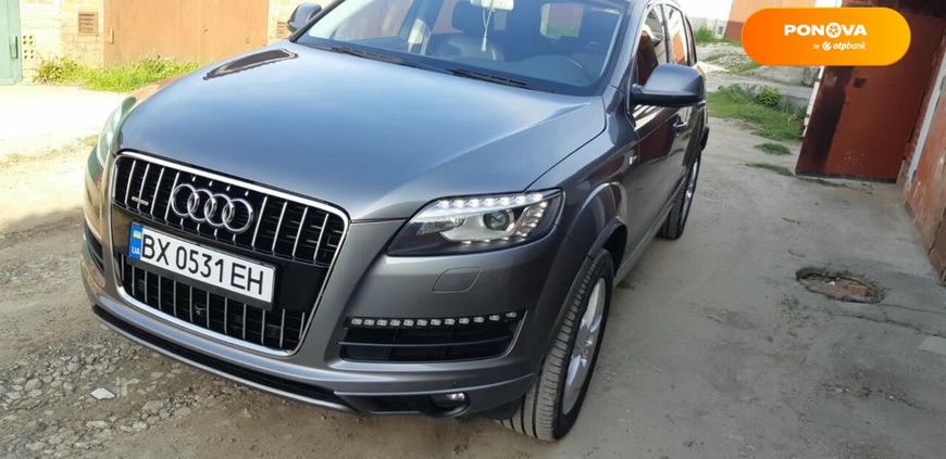 Audi Q7, 2013, Бензин, 3 л., 131 тыс. км, Внедорожник / Кроссовер, Серый, Хмельницкий Cars-Pr-69029 фото