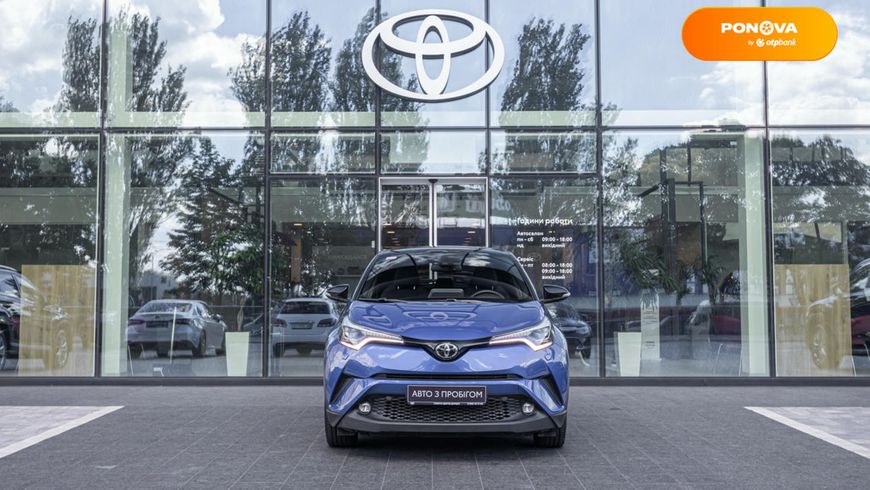 Toyota C-HR, 2019, Бензин, 1.2 л., 20 тис. км, Позашляховик / Кросовер, Синій, Дніпро (Дніпропетровськ) 103360 фото