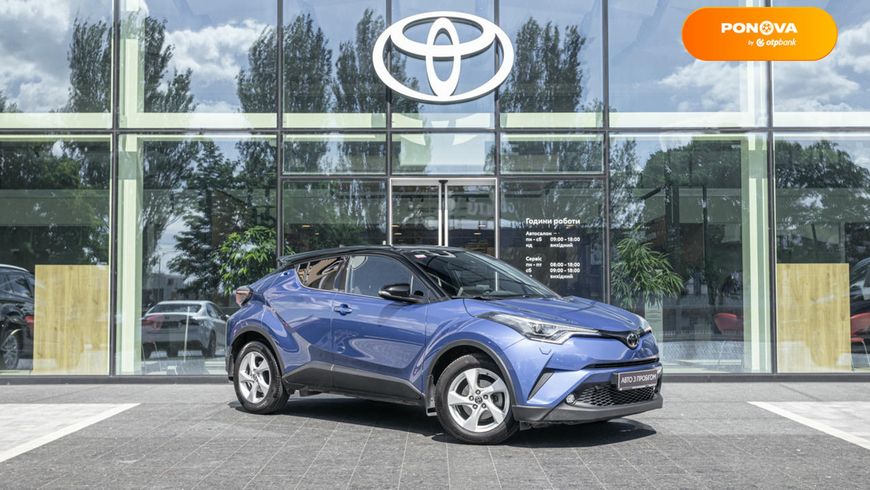 Toyota C-HR, 2019, Бензин, 1.2 л., 20 тис. км, Позашляховик / Кросовер, Синій, Дніпро (Дніпропетровськ) 103360 фото