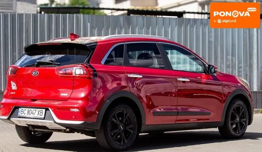 Kia Niro, 2017 р., Гібрид (HEV), 90 тис. км, Хетчбек, Червоний, Львів AT-10418632 фото