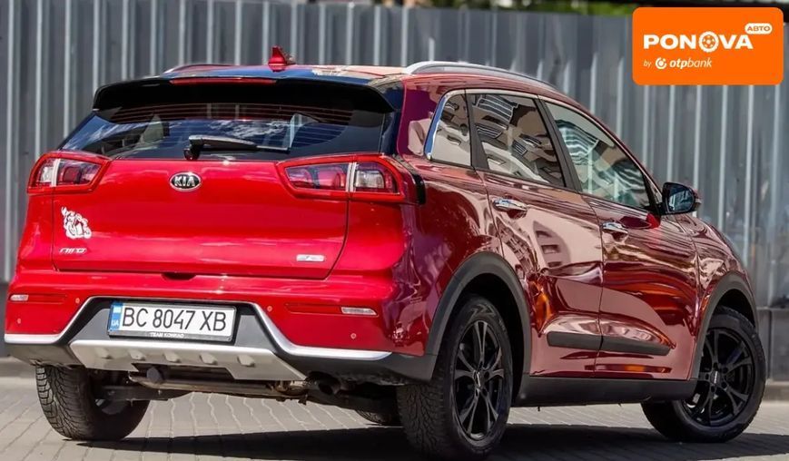 Kia Niro, 2017 р., Гібрид (HEV), 90 тис. км, Хетчбек, Червоний, Львів AT-10418632 фото
