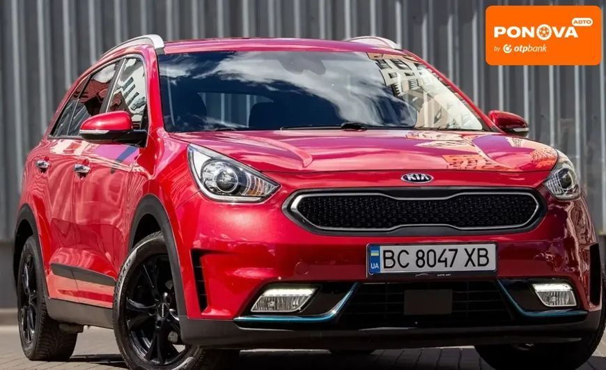Kia Niro, 2017 р., Гібрид (HEV), 90 тис. км, Хетчбек, Червоний, Львів AT-10418632 фото