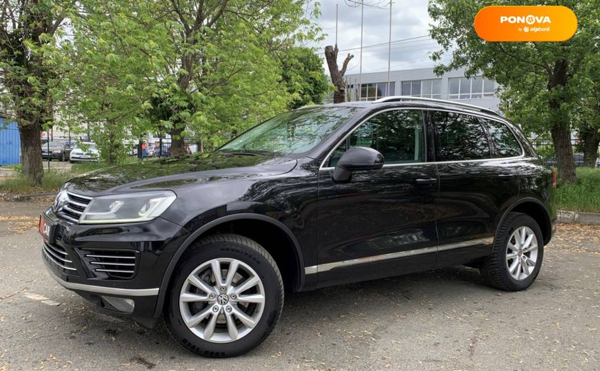 Volkswagen Touareg, 2016, Дизель, 3 л., 354 тис. км, Позашляховик / Кросовер, Чорний, Київ 110211 фото