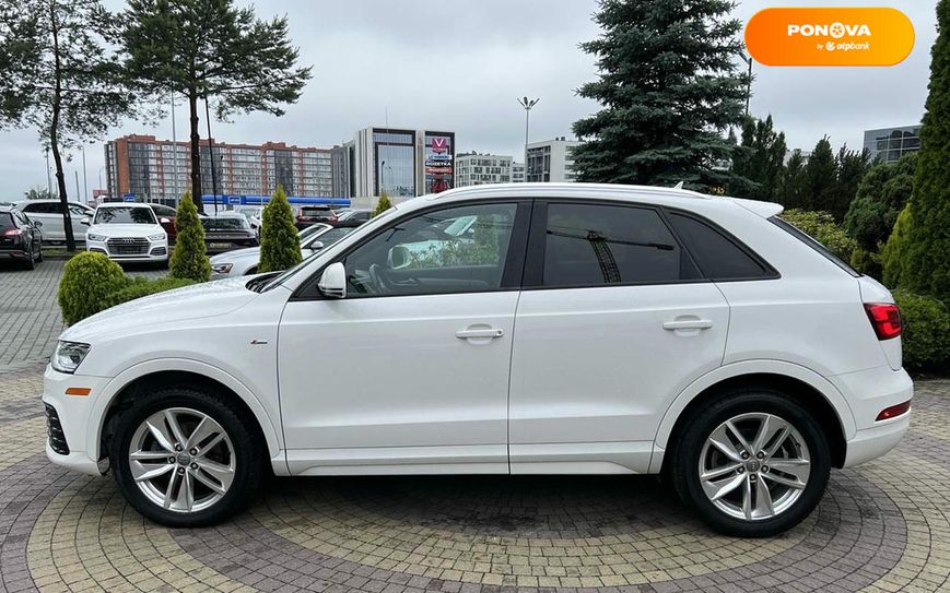 Audi Q3, 2018, Бензин, 1.98 л., 111 тис. км, Позашляховик / Кросовер, Білий, Львів 23257 фото