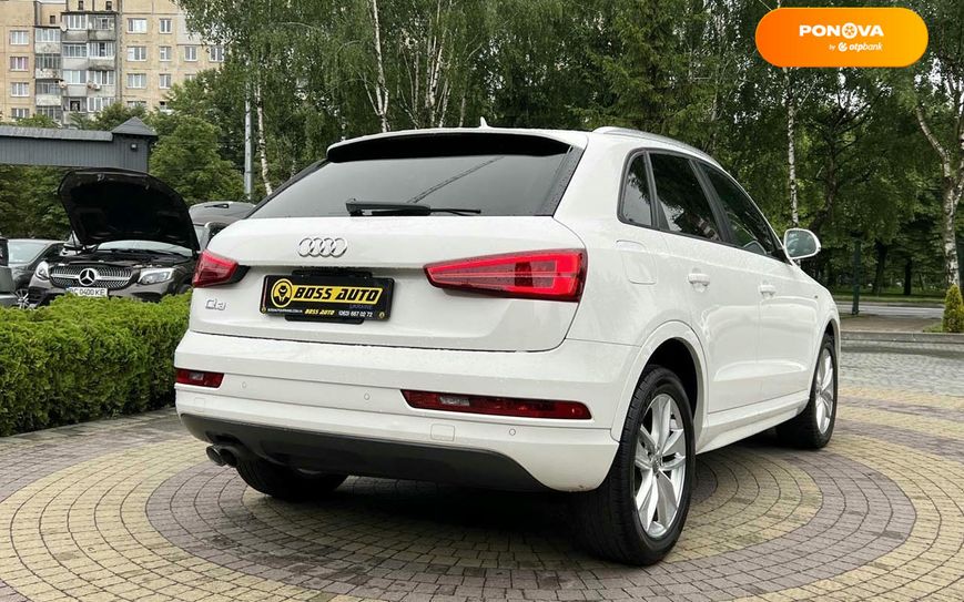 Audi Q3, 2018, Бензин, 1.98 л., 111 тыс. км, Внедорожник / Кроссовер, Белый, Львов 23257 фото